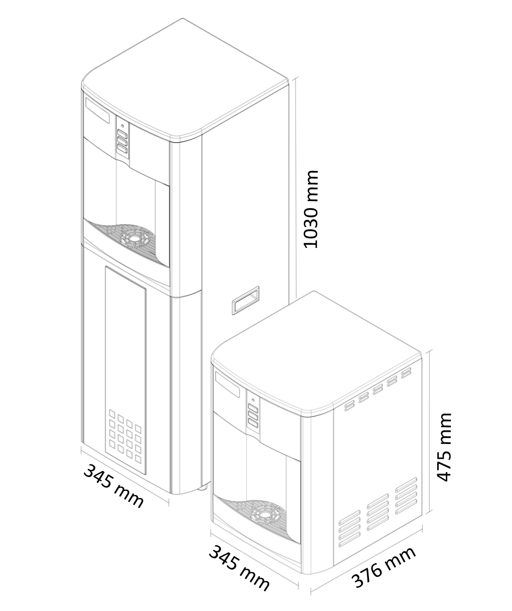 dispenser de agua WL100