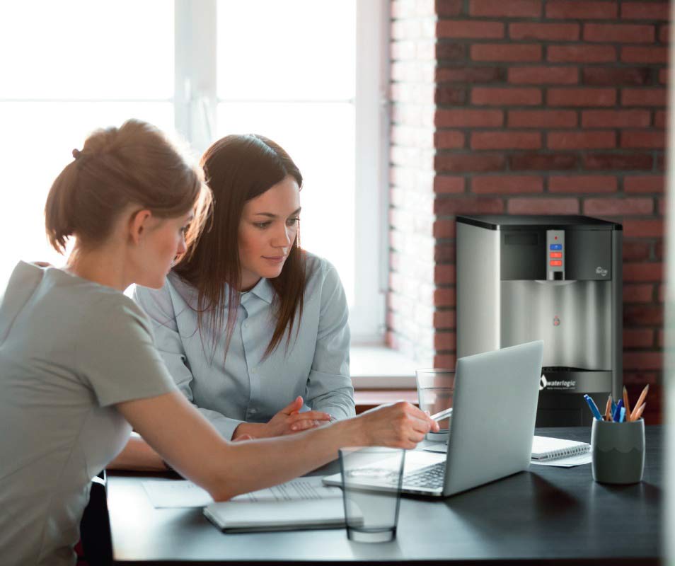 WL100 water dispenser in the office