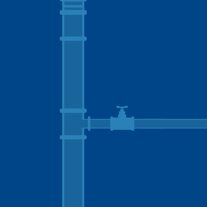 Las tuberías de agua pueden causar contaminación